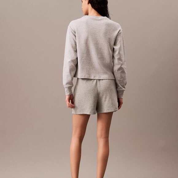 Calvin Klein Women's Terry Lounge Sleep Shorts QS7275 - Picture 2 of 4